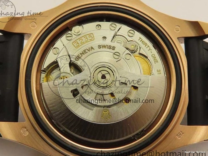 0405 Yacht-Master 126655 RG 3EF 1:1 Best Edition Black Ceramic Bezel on Black Rubber Strap VS Reliable 2488